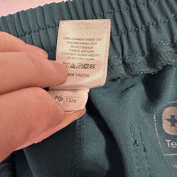 FIGS Women's M/T Blue Scrub Pants Technical Collection Drawstring Medical - Picture 5 of 6